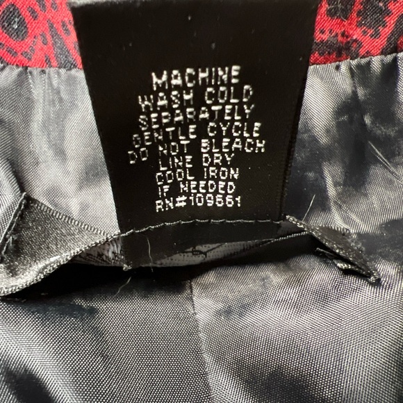 Brandon Thomas XL Red & Black 3 Button Jacket - Picture 5 of 5